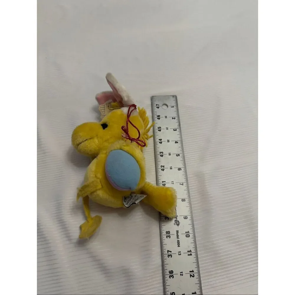 Vintage 1972 Applause 9” CHIRPING WOODSTOCK Easter Plush Peanuts Damaged Read